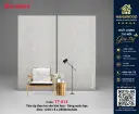 Tấm Ốp Than Tre Sóng Nước PET Bạc Kosmos TT-814
