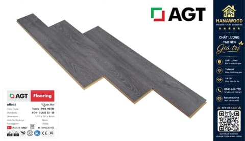 Sàn Gỗ Công Nghiệp AGT Effect Toros PRK901 8mm - góc nhìn 2