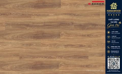 Sàn Gỗ Công Nghiệp Egger Aqua 12mm EPL165