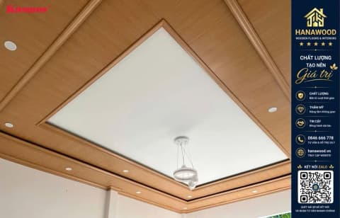Nhựa Ốp Tường Nano Giả Gỗ Kosmos KNANO9-017