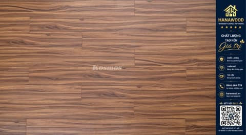 Sàn Gỗ Kosmos Việt Nam KB1884 Dày 12mm