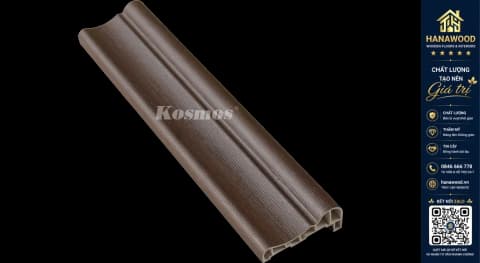 Phào Chỉ Lệch Trang Trí Kosmos VC70X30-010 Giả Vân Gỗ