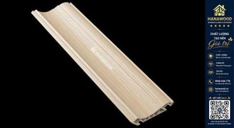 Phào Cổ Trần Nhựa Giả Gỗ Kosmos CT100x26-001