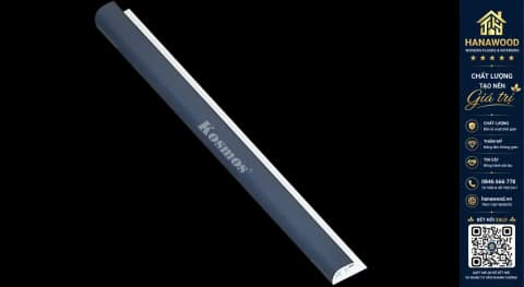 Nẹp Kết Thúc Tấm Ốp Tường Kosmos L-021 Màu Xanh Dương
