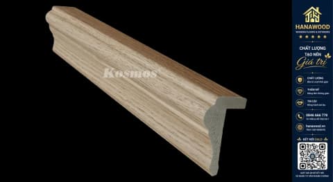 Phào Kết Thúc Trang Trí Kosmos VPS-001 Nhựa Giả Gỗ