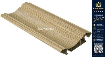 Phào Cổ Trần Nhựa Giả Gỗ Kosmos CT100x22-001