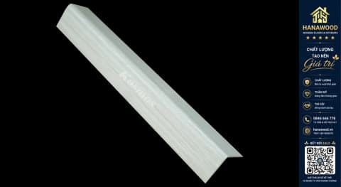 Nẹp Góc V Nhựa Giả Gỗ Tấm Ốp Tường Kosmos V33x30-005