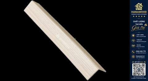 Nẹp Góc V30x30 Tấm Nhựa Ốp Tường Kosmos V30-001