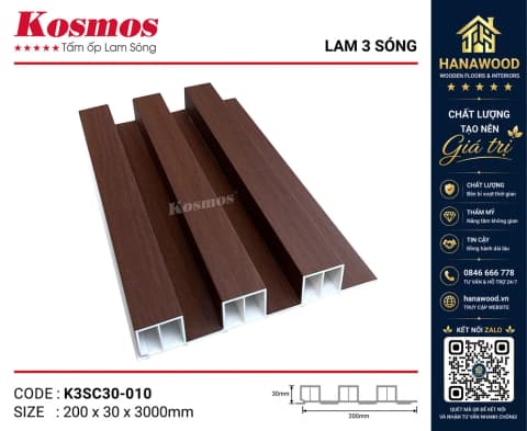 Lam 3 Sóng Cao Kosmos 3SC30-010
