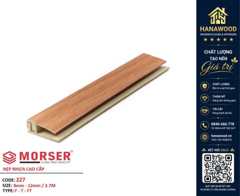Nẹp Kết Thúc Sàn Gỗ F227