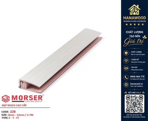 Nẹp Kết Thúc Sàn Gỗ F228