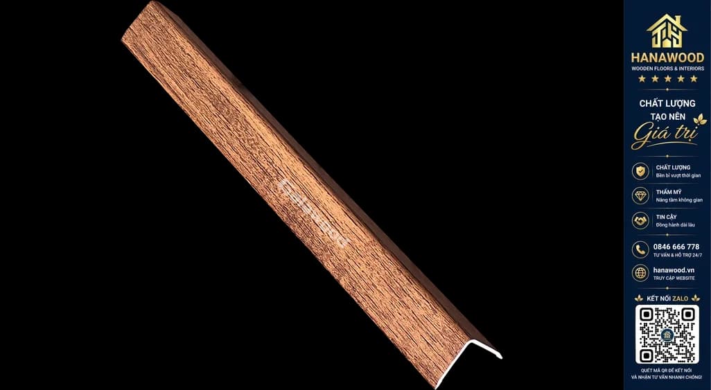 Nẹp Góc V30x30 Nhựa Giả Gỗ Galawood V919