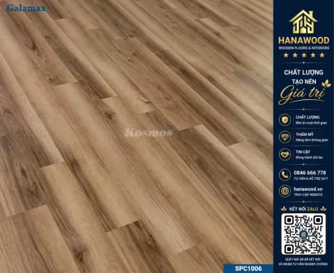 Sàn Nhựa Hèm Khóa Galamax SPC1006