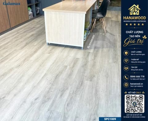Sàn Nhựa Hèm Khóa Galamax SPC1009