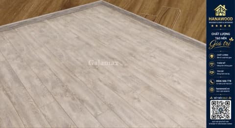 Sàn Gỗ Galamax Giá Rẻ HG608 Dày 8mm