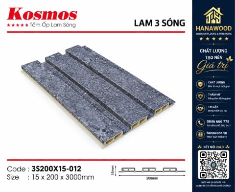 Ảnh 3 Lam 3 Sóng Thấp Kosmos 3S200X15-012