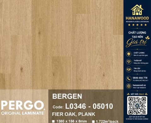 Sàn Gỗ Công Nghiệp Pergo Bergen 05010