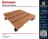 Ảnh sản phẩm Đế Lót Chậu Cây Có Bánh Xe Gỗ Nhựa Ngoài Trời Kosmos Vuông Light Wood