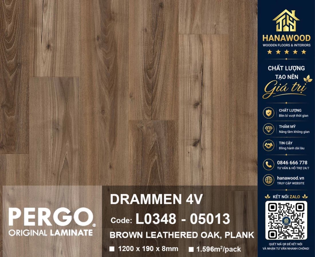 Sàn Gỗ Công Nghiệp Pergo Drammen 05013