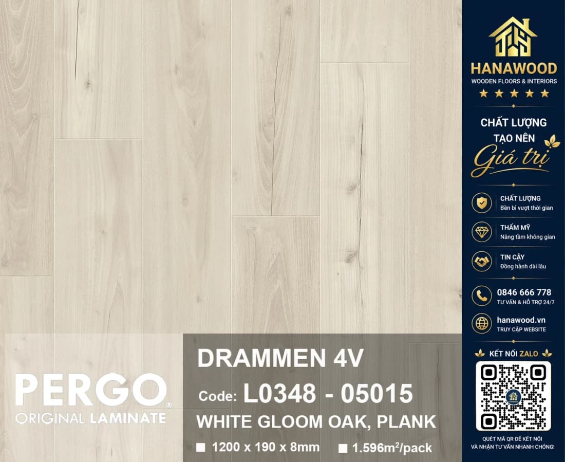 Sàn Gỗ Công Nghiệp Pergo Drammen 05015