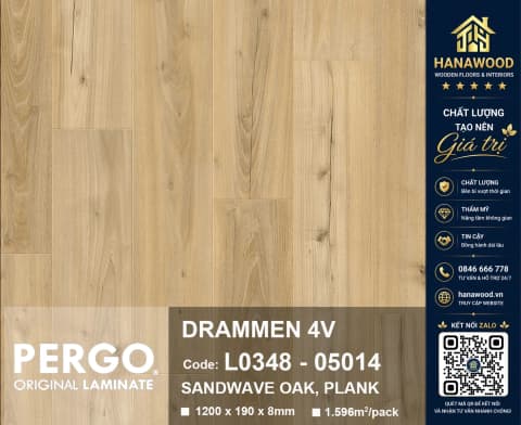 Sàn Gỗ Công Nghiệp Pergo Drammen 05014