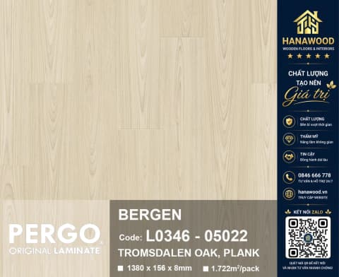 Sàn Gỗ Công Nghiệp Pergo Bergen 05022