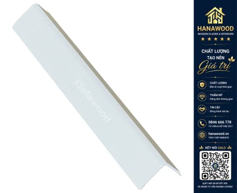 Nẹp Góc V nhựa giả gỗ Galawood Vân Vải 30 x 30 x 3000 mm
