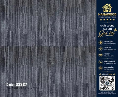 Hình ảnh Sàn Nhựa Dán Keo Vân Thảm MSFloor 33327 Dày 3mm