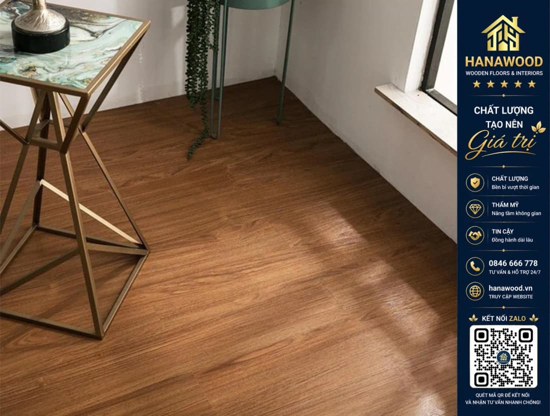 Sàn Nhựa Giả Gỗ Dán Keo MsFloor DW7008