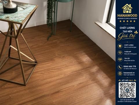 Sàn Nhựa Giả Gỗ Dán Keo MsFloor DW7008