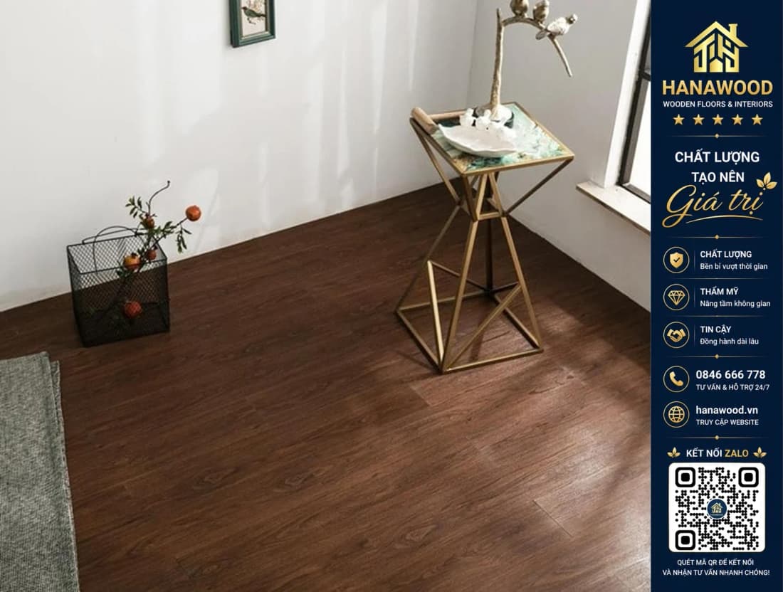 Sàn Nhựa Giả Gỗ Dán Keo MsFloor DW7009