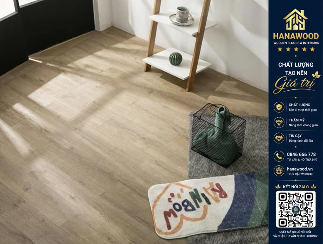 Sàn Nhựa Giả Gỗ Dán Keo MsFloor DW7005