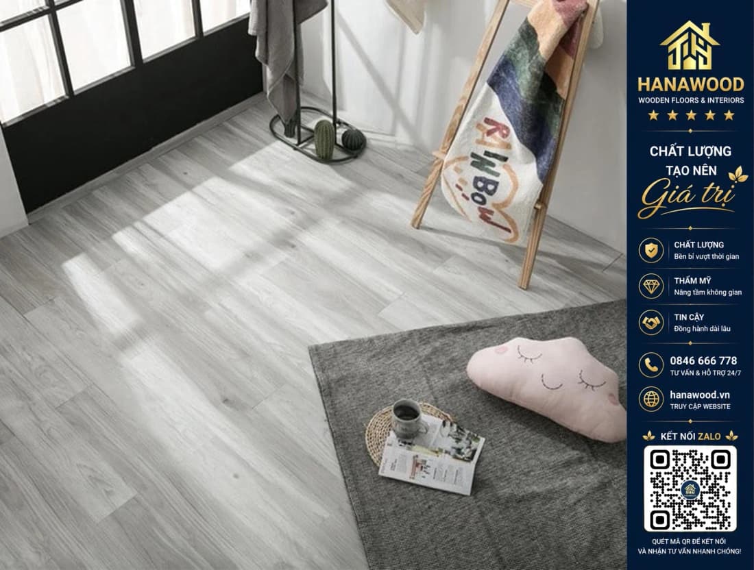 Sàn Nhựa Giả Gỗ Dán Keo MsFloor DW7002