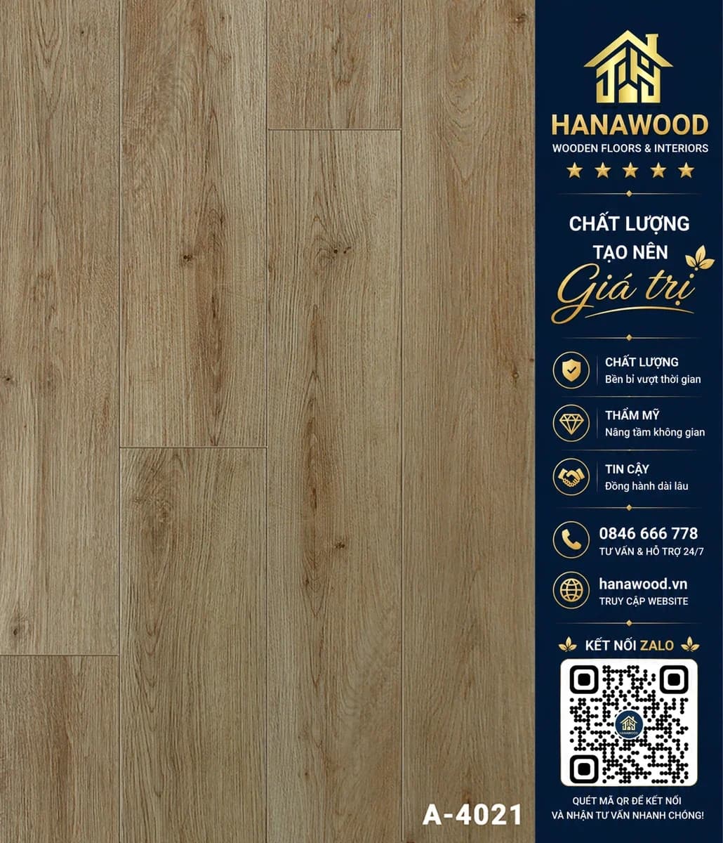 Sàn Nhựa Dán Keo Aimaru A4021 Dày 3mm