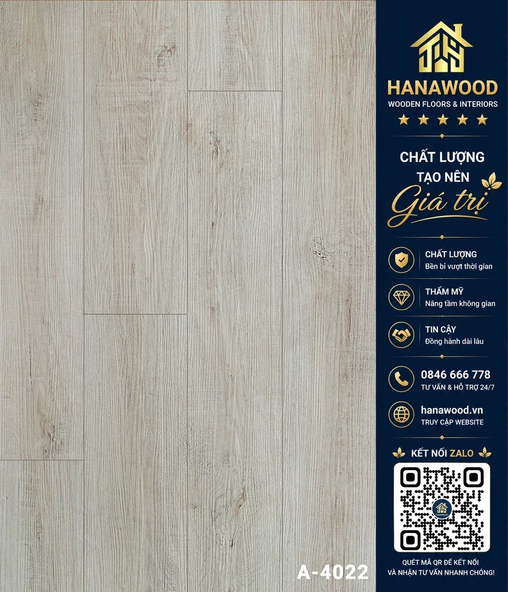 Sàn Nhựa Dán Keo Aimaru A4022 Dày 3mm