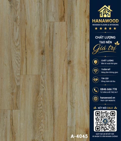 Sàn Nhựa Dán Keo Aimaru A4045 Dày 3mm