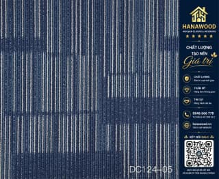 Thảm Tấm Trải Sàn Phòng Khách DC124-05 50x50 cm