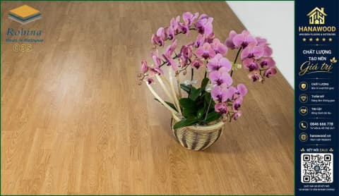 Sàn Gỗ Công Nghiệp Robina O35 8mm Bản Lớn