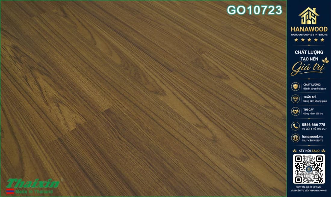 Sàn Gỗ Công Nghiệp ThaiXin Dày 12mm GO10723