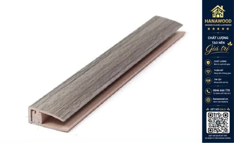Nẹp Nhựa Kết Thúc Sàn 18