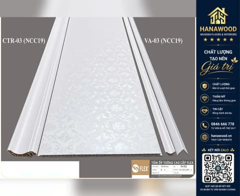 Hình ảnh Tấm Nano Ốp Tường FLEX Vân Vải FH403 Cắt Theo Kích Thước