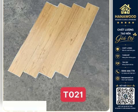 Hình ảnh Sàn Nhựa Giả Gỗ Tự Dán THFLoor TH021 Dày 1.8mm