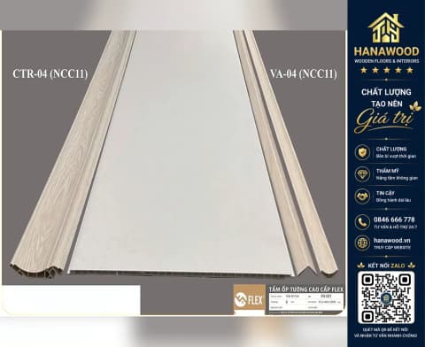 Tấm Ốp Tường Nano Nhựa Flex FH401 Cắt Theo Yêu Cầu