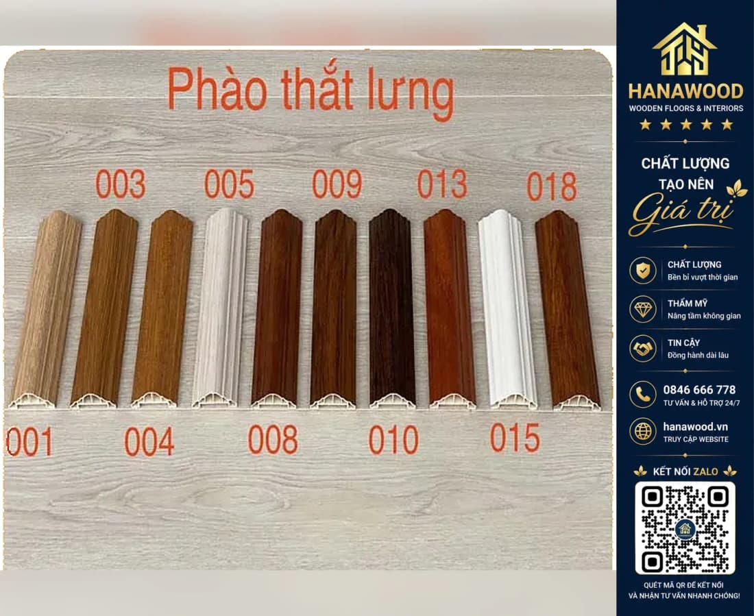 Phào Thắt Lưng Kosmos TL50X22 22 x 50 x 3000mm