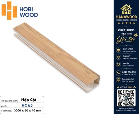 Lam Treo Nan U Trần Nhựa Giả Gỗ Hobiwood 60x40 HC65