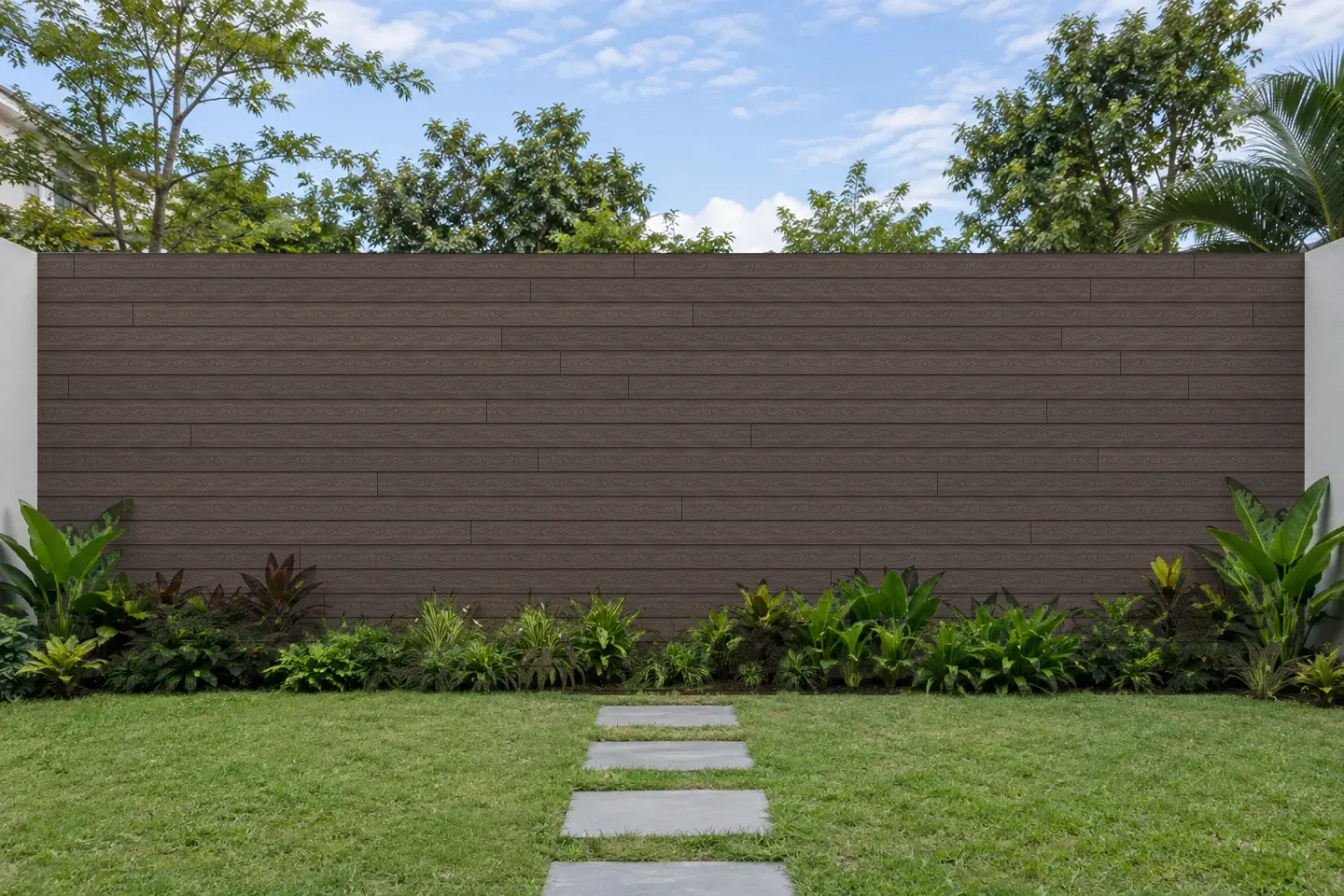 Ốp tường rào OP148X3M-Coffee Kosmos Coffee ốp sân vườn