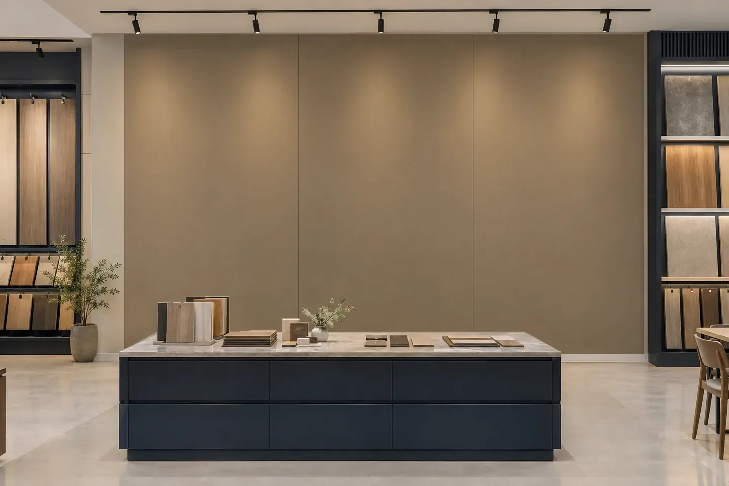 Tấm ốp than tre SS-10 Be / Kem trơn ốp showroom